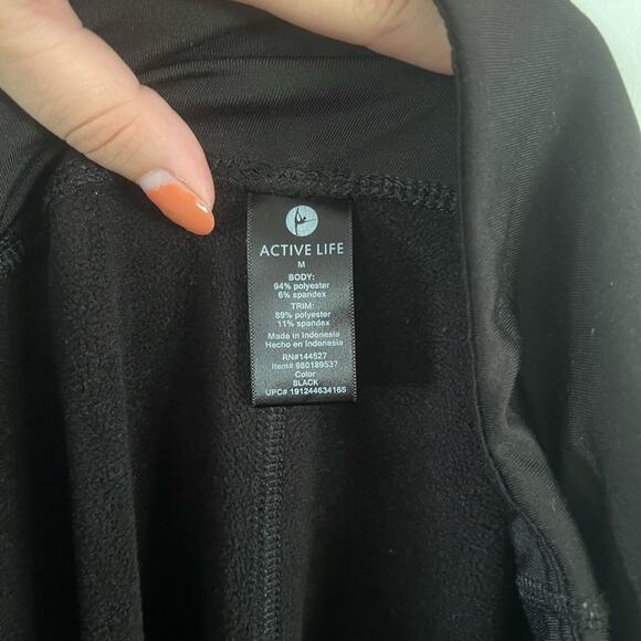 Fleece Lined Ankle Length Leggings M - Picture 2 of 6